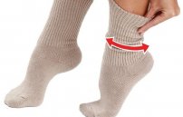 Диабетические носки с серебряной нитью для диабетиков